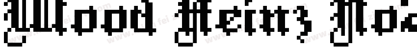 Wood Heinz No2 New字体转换